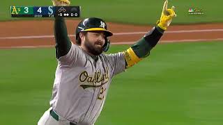 The Last Home Run in Oakland Athletics History [upl. by Innoj]