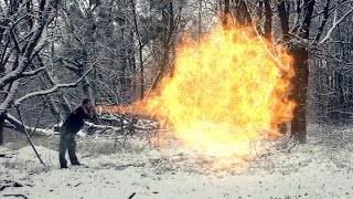 Katon Goukakyuu no Jutsu  REAL LIFE Naruto [upl. by Nevi]