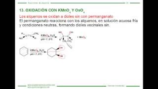 Dihidroxilación de Alquenos Formación de dioles SIN [upl. by Callan911]