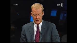 Extrasändning från Nyheter24 SVT 20010911 [upl. by Solis]