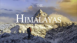 The Himalayas 4K  Asia  Mount Everest  Relaxing Music [upl. by Norel335]