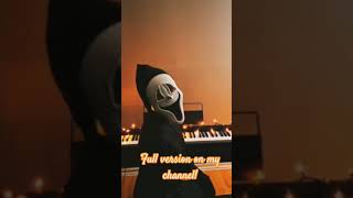 Coraline The Other Father Song coraline piano music creepy halloween cover shorts [upl. by Ilbert65]