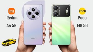 Redmi A4 5G vs Poco M6 5G [upl. by Teiluj896]