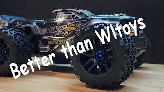 Rlaarlo Brushless Truggy 114 Scale Baby Kraton BLX Fast and Cheap 12999 [upl. by Aikram]