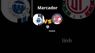 Marcador Toluca VS Querétaro J12 Liga MX [upl. by Mur301]