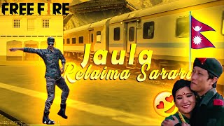 Jaula Relaima Sarara  Beat Sync  Free Fire Best Edited [upl. by Aicekat]