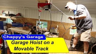 Garage Hoist on a Movable Track [upl. by Calli]