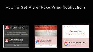 Get Rid of False McAfee Virus Popups [upl. by Ecinaej]