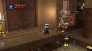 Lego Indiana Jones  The Temple Of Doom  Pankot Secrets Free Play [upl. by Morocco]