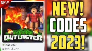 FUTURE CODES  NEW ROBLOX OUTLASTER CODES 2023 [upl. by Elleb]