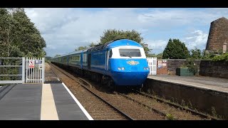 A Wild Wet Day for the Midland Pullman at Carlisle and Wigton 04 07 24 [upl. by Joeann]