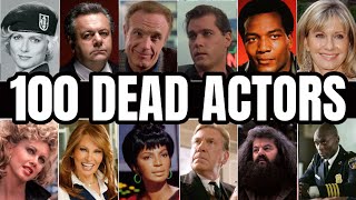 100 Actors Who Died In The Last 12 Months [upl. by Lelia648]