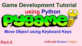 Game Development Tutorial using Python Pygame Library in Hindi  Urdu  Part3 [upl. by Ferrand]