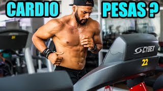 SECRETOS para bajar de peso  Cardio o Pesas que hacer primero [upl. by Crosley]