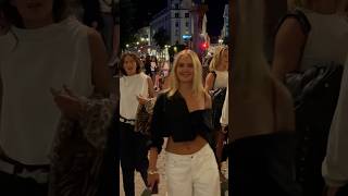 Stockholm Nightlife Flori Travel nightlife sweden short shorts viralshorts party love nice [upl. by Ixela]