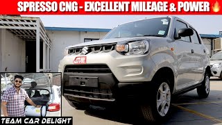 2021 Maruti Suzuki S Presso VXi CNG  Walkaround Review with On Road Price  Team Car Delight [upl. by Asimaj]