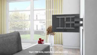 Support TV mural slim orientable Vogels THIN 345 [upl. by Thebault]