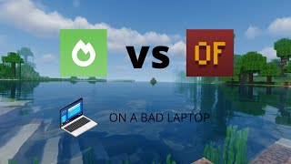 Optifine vs Sodium on a bad laptop [upl. by Henrie]