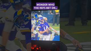 Blown call to end Vikings vs Rams tnf nfl vikings rams skol rigged [upl. by Tompkins]