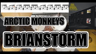 Arctic Monkeys  Brianstorm  Drum Cover With SHEET MUSIC [upl. by Meuse635]