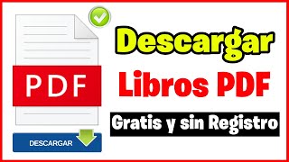 Descarga libros PDF gratis y legalmente ¡sin registros ni complicaciones 📚✅ [upl. by Euqinim364]