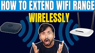 How To Use TP Link Router as Wifi Extender Wirelessly [upl. by Martres]