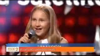 SZANSA NA SUKCES JUNIOR EUROWIZJA 2024 quotSATELLITEquot  KALINA KALICKA [upl. by Ovid725]