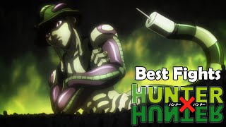 Best Fights Hunter X Hunter 60FPS [upl. by Akimihs]