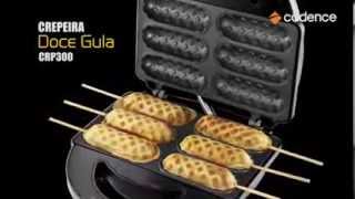 Crepeira Cadence Doce Gula 750W Chapa Dupla  CRP300 [upl. by Dagny]