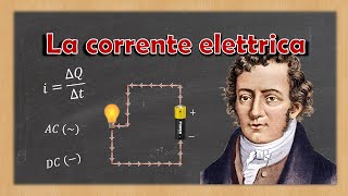 La corrente elettrica generatori di tensione intensità di corrente e verso della corrente [upl. by Lakym]