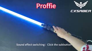 Proffie lightsaber tutorial [upl. by Noiek]