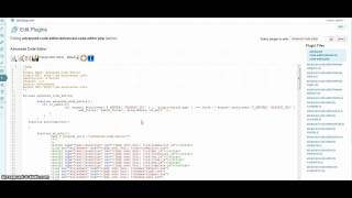 WordPress Advanced Code Editor [upl. by Felten145]