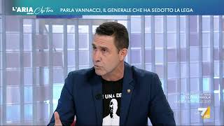 Generale Vannacci quotNon vorrei che si superasse la linea rossa se si autorizzano le armi [upl. by Ailati]