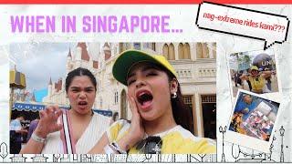 SINGAPOE VLOG  A Day in Universal Studios  Andrea Brillantes [upl. by Alicia]