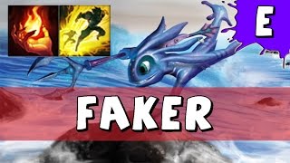 SKT T1 Faker as Fizz vs Cassiopeia Mid  S6 Preseason Challenger SoloQ  League of Legends [upl. by Odelinda]