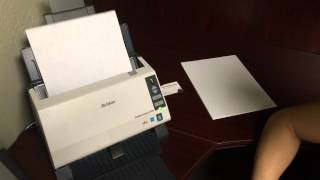 Avision AV185 High Speed Desktop Document Receipt Photo Scanner Neat Desk Software Canon [upl. by Ling888]