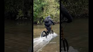 EBike VS Water Part 3…😅😭 EBikes Bikes FordCrossing entertainmentnews funny fun Fyp [upl. by Akilaz416]