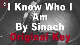 Sinach  I Know Who I Am Instrumental Music amp Lyrics [upl. by Hutchings]