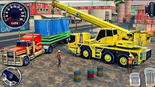 CRANE SIMULATOR 3D GAME  JCB liftall crane game  best crane game  how to crane gamecrane game [upl. by Otecina275]