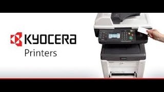 How to scan in share folder Kyocera Printer [upl. by Tansy]