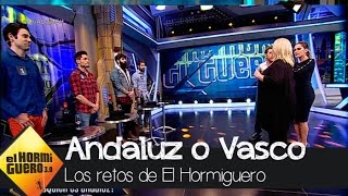 Carmina Barrios y María León adivinan quién es andaluz  El Hormiguero 30 [upl. by Munster]