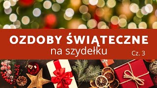 Ozdoby choinkowe na szydełku Gwiazdkaśnieżynka na szydełku Crochet Christmas decorations [upl. by Schulz]