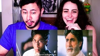 MOHABBATEIN  Amitabh Bachchan  SRK  Trailer Reaction [upl. by Jarek]