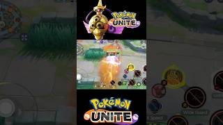 Attackers and speedster should not mess with Allrounders alone aegislash shorts pokemonunite [upl. by Lemar811]