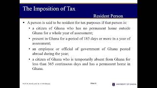 Lecture 2 Chargeable and Assessable Income  Taxation [upl. by Mis815]