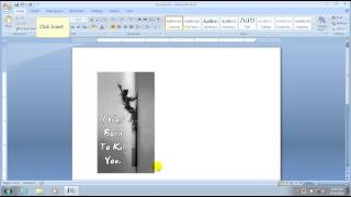 How To Move A Picture In A Document [upl. by Annaeel]