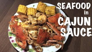 Seafood in Cajun Sauce Recipe [upl. by Asher]