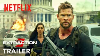 EXTRACTION 3  Trailer  Chris Hemsworth  Idris Elba  Golshifteh  Netflix [upl. by Cuttler]