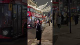 London’s first Christmas Lights 🧑‍🎄🎄  Regent Street Christmas Lights 2024 shorts [upl. by Kristien363]