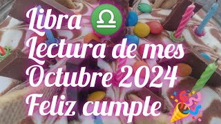 LIBRA ♎ OCTUBRE 2024 ✨ DEJAS ATRÁS ALGO Y TRANSFORMAS TODO ✨🎉🪄🎉✨ [upl. by Rem144]